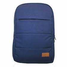 BORSA ZAINO NB 15.6" ATLANTIS P004-BP1415-B MOD. LONDRA-BLU-GUAINA ANTI URTO,PORTA DOC.-TASCA FRONT.-POLYESTERE EFF. LINO