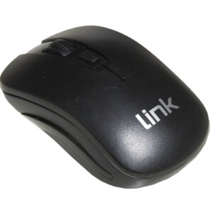 LINK MOUSE WIRELESS 3 TASTI NERO RICEVITORE USB 1000 DPI