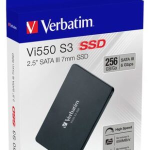 verbatim vi550 internal sata3 2.5 ssd 256gb
