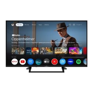 TV QLED SMART-TECH 40" FRAME LESS 40QG01V GOOGLE TV DVB T2/S2 FHD BLACK CI SLOT HOTEL MODE TVSAT 3XHDMI 2XUSB VESA