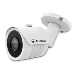 VIDEOCAMERA IP ATLANTIS A11-UX826A-BP POE A E B-BULLET BIANCA-3MP-IP-66 -OTTICA FISSA 3.6MM -STRUTTURA METALLICA-CLIE
