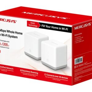 Mercusys Halo S3 - Impianto Wi-Fi (2 router) mesh - fino a 2200 mq