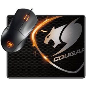 MOUSE GAMING COUGAR MINOS XC WIRED USB OTTICO 4000DPI NERO  6 PULSANTI + TAPPETINO