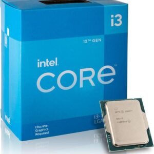 INTEL CORE i3-12100F ALDER LAKE - CPU BOX VIDEOLESS - BASE 3.30 GHZ / TURBO 4.30 GHZ - CACHE 12 MB - SOCKET 1700